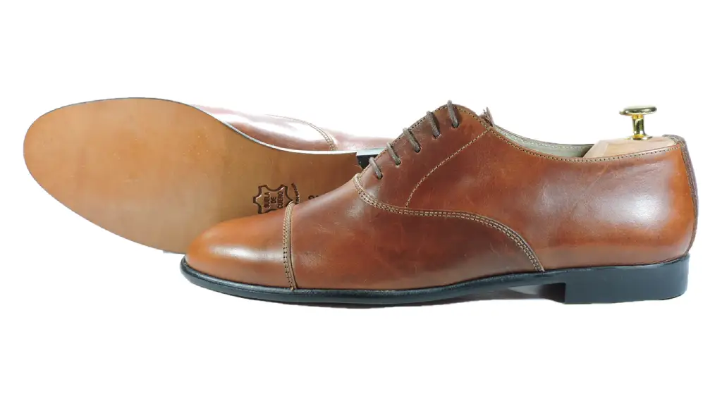 Oxford Lepanto de cuero marrones