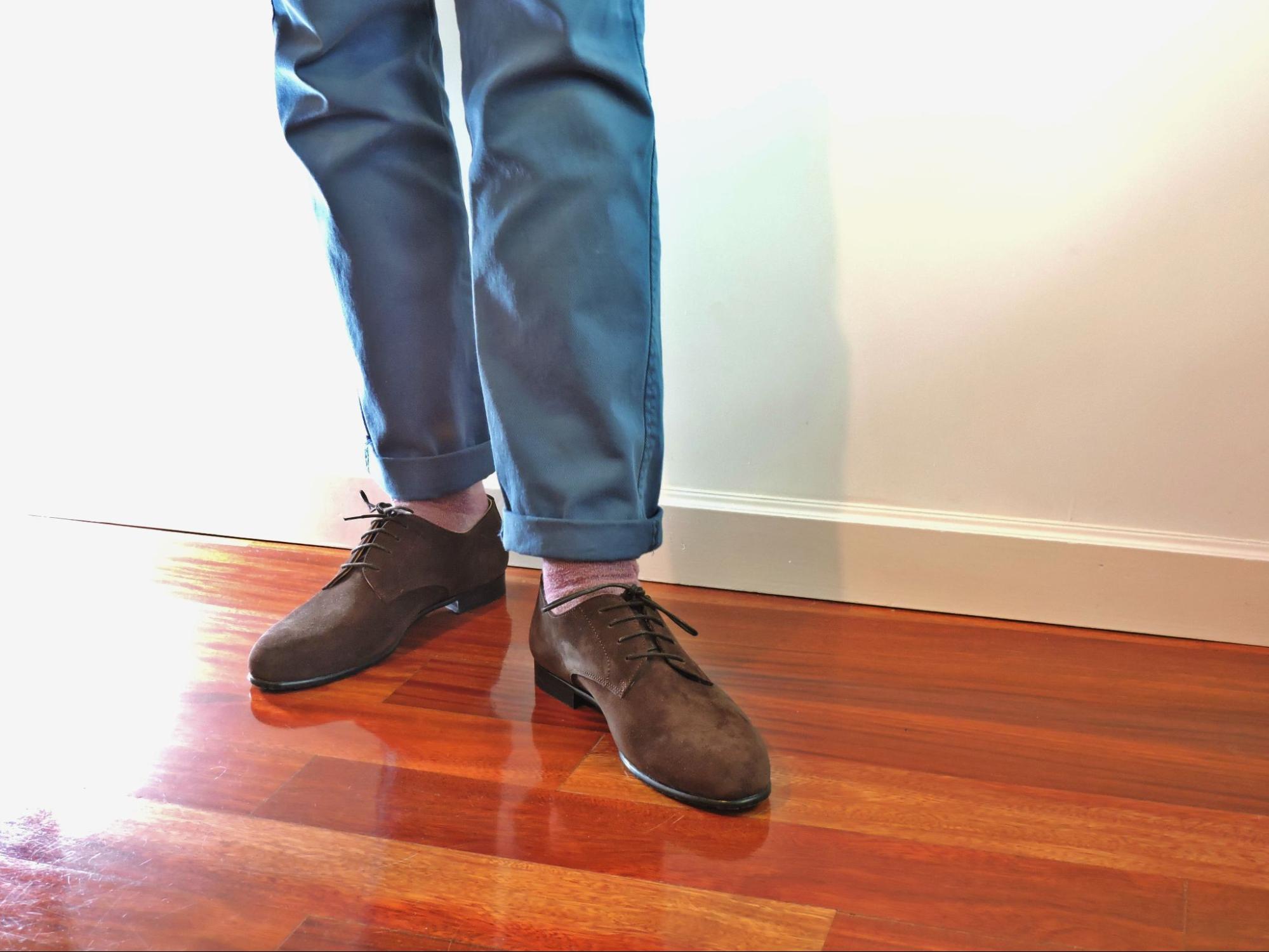 Zapatos Derby con cordones