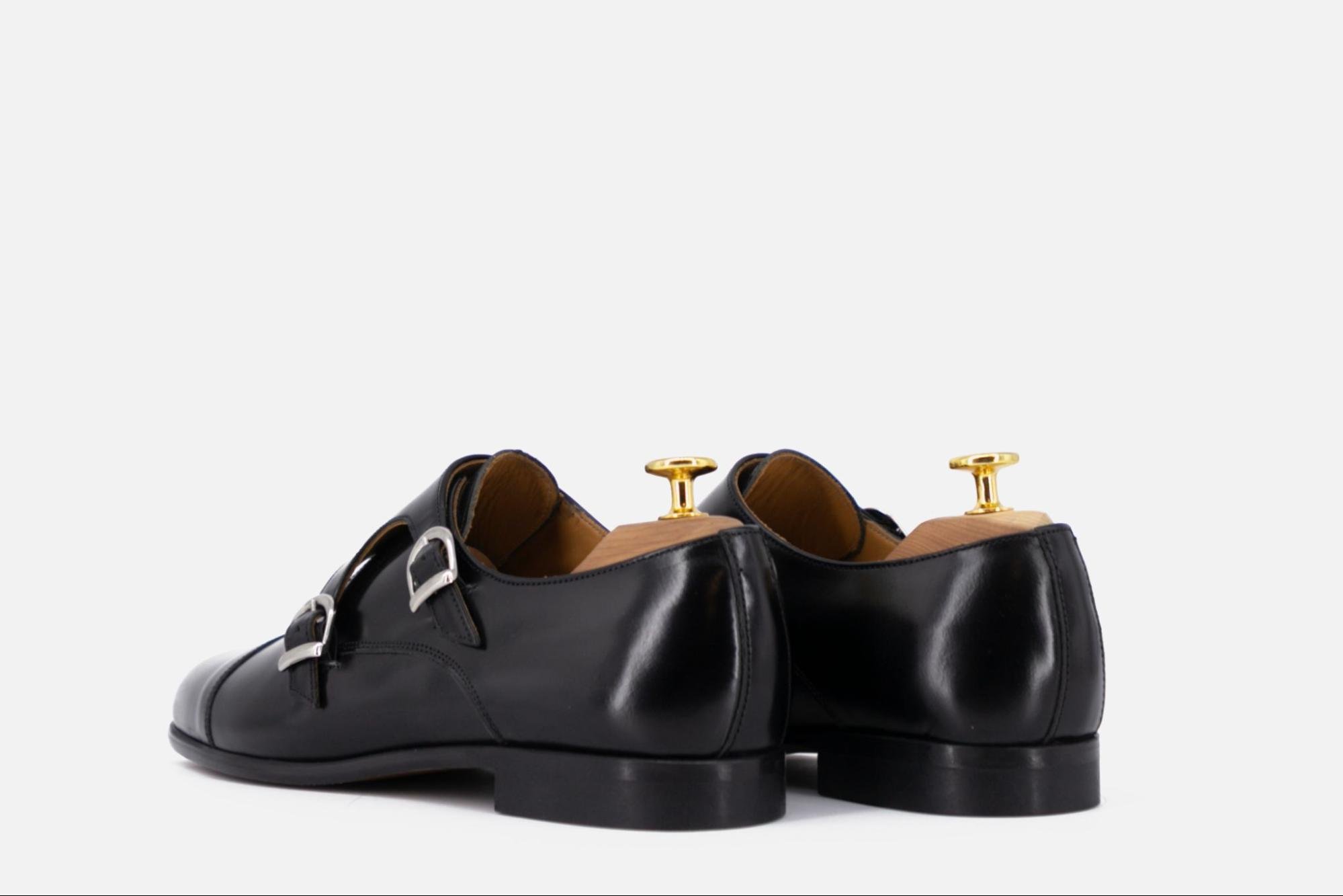 Zapatos de doble hebilla para ir a trabajar