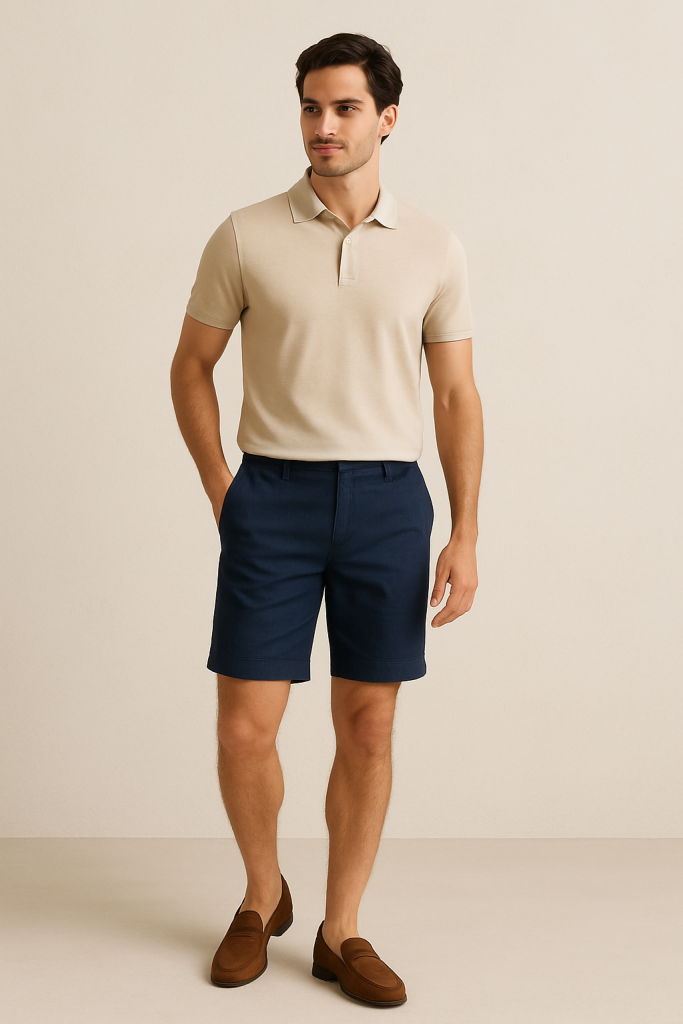 Mocasines con bermudas