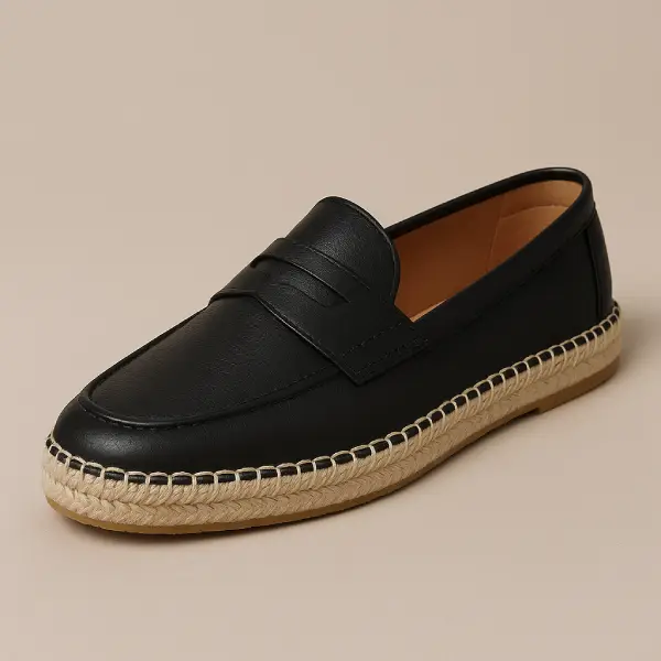 Alpargatas o espadrilles estilo castellano