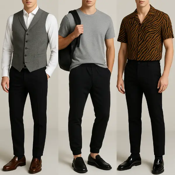 Outfits arriesgados para combinar con mocasines