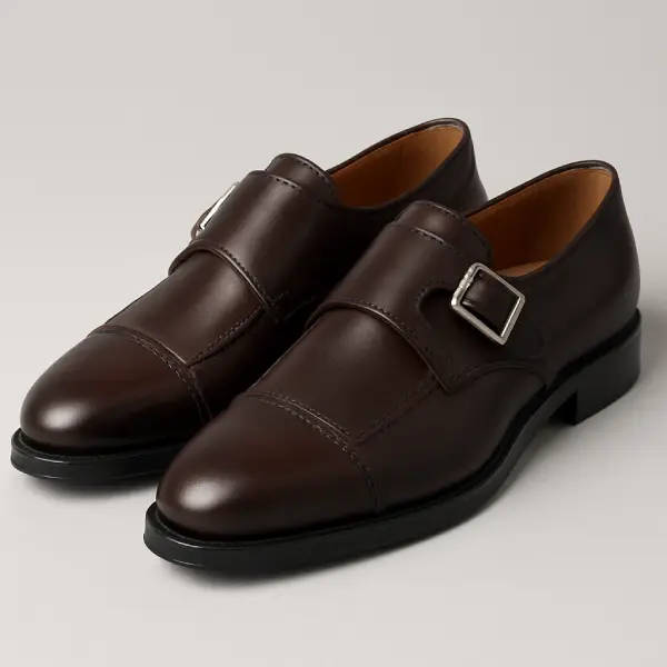 Zapatos castellanos con hebilla